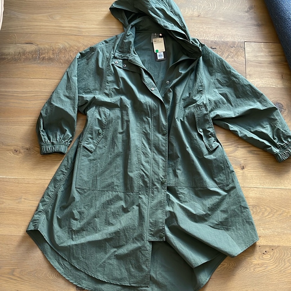 CALIA by Carrie Underwood women’s Journey Trench-coat. Size S/M Thyme